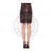 All Weather Recommended Latest Style Fashion Ladies Leather Skirts